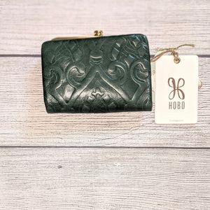 HOBO Amerie Wallet in Embossed Jasper (Green)